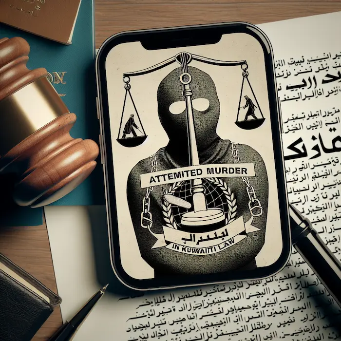 ما هي عقوبة الشروع بالقتل في القانون الكويتي؟